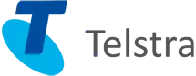 Telstra Logo, a partner of Managed Services Australia